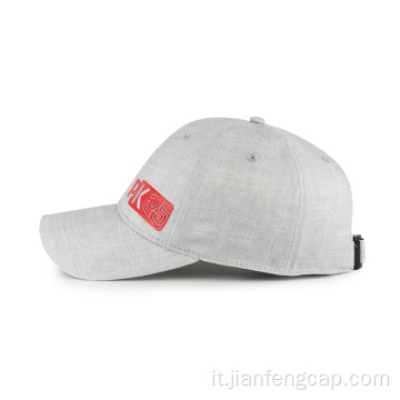 Cappello da baseball da esterno Riciclare il logo in tessuto TPU